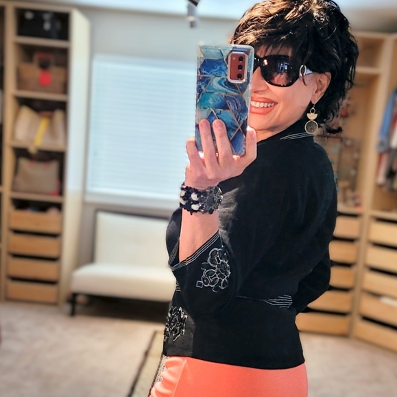 Bejeweled lil crop jacket - Picture 5 of 14